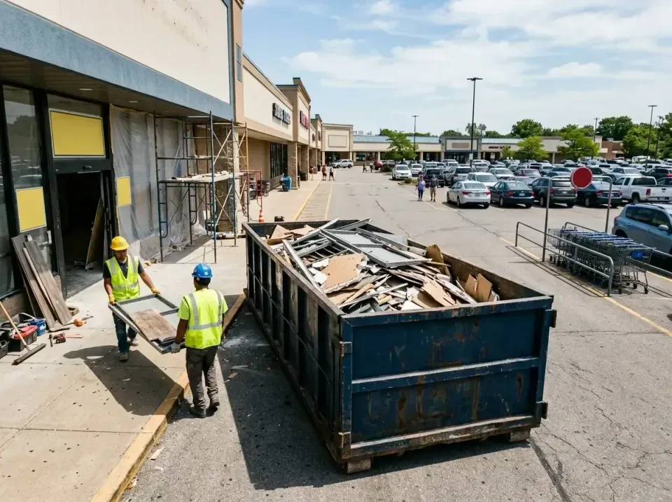 retail-store-renovation-debris-003 — frequently asked questions, Roll-off Dumpster Rentals in Streamwood, IL